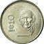 Mexico 10 Pesos Miguel Hidalgo y Costilla 1989 KM# 512 $10 1985 HIDALGO M coin reverse
