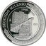 Mexico 10 Pesos Architecture 1999 Mo Proof KM# 633 SEGUNDO MILENIO 1999 - 2000 MO $10 coin reverse