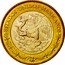 Mexico 10 Pesos Aztec Carving 2001 KM# 636 ESTADOS UNIDOS MEXICANOS coin obverse
