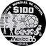 Mexico 100 Pesos FIFA World Cup 1985 Proof KM# 499a COPA MUNDIAL DE FUTBOL $100 MO MEXICO 86 1985 coin reverse