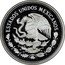 Mexico 100 Pesos FIFA World Cup 1986 Proof KM# 524 ESTADOS UNIDOS MEXICANOS coin obverse