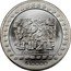 Mexico 10000 Pesos Piedra de Tizoc 1992 KM# 557 1992 MO PIEDRA DE TIZOC $10000 coin reverse