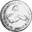Mexico 2 Escudos Cap on Stick 1857 C CE KM# 380 LA LIBERTAD EN LA LEY 2E.C 1857 CE 21QS coin reverse