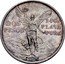 Mexico 2 Pesos 100th Anniversary of Independence 1921 KM# 462 DOS PESOS 24GR PLATA PURA coin reverse