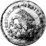 Mexico 2 Reales Radiant Cap 1824 D RL KM# 373.2 REPUBLICA MEXICANA coin obverse
