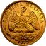 Mexico 20 Pesos Eagle. Cap and Scales 1873 KM# 414.2 REPUBLICA MEXICANA 1873 coin obverse