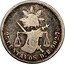 Mexico 25 Centavos Radiant Cap & Scales 1878 KM# 406.3 LIBERTAD LEY 25 CENTAVOS DO B 902.7 coin reverse