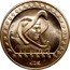 Mexico 25 Pesos Eagle Warrior 1992 KM# 554 MO 1992 GUERRERO AGUILA $25 coin reverse