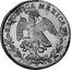 Mexico 4 Escudos Cap on Stick and Open Book 1850 GC MP KM# 381.3 REPUBLICA MEXICANA coin obverse