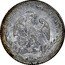 Mexico 4 Reales Radiant Cap 1848/7 Go PM KM# 375.4 REPUBLICA MEXICANA. coin obverse