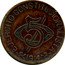 Mexico 5 Centavos Chihuahua Revolutionary 1914 KM# 613a EJERCITO CONSTITUCIONALISTA 5 C 1914 coin reverse