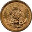 Mexico 5 Centavos Aztec Calendar Circulation Coin 1936 M KM# 423 ESTADOS UNIDOS MEXICANOS coin obverse