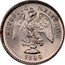 Mexico 5 Centavos Eagle. Circulation Coin 1899 Cn Q KM# 400 REPUBLICA MEXICANA 1899 coin obverse