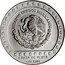 Mexico 5 Nuevos Pesos Eagle Warrior 1993 KM# 646 ESTADOS UNIDOS MEXICANOS 1 ONZA DE PLATA LEY 0.999 coin obverse