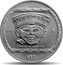 Mexico 5 Nuevos Pesos Carita Sonriente 1993 KM# 584 1993 MO CARITA SONRIENTE N$5 coin reverse