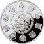 Mexico 5 Nuevos Pesos Pacific Ridley Sea Turtle 1994 Proof KM# 588 ESTADOS UNIDOS MEXICANOS coin obverse