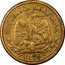 Mexico 5 Pesos Radiant Cap & Scales 1874 KM# 412.5 REPUBLICA MEXICANA 1874 coin obverse
