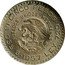 Mexico 5 Pesos 100th Anniversary of Constitution 1957 KM# 470 CINCO PESOS ESTADOS UNIDOS MEXICANOS 18.055 G 1957 LEY .720 coin obverse