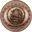 Mexico 5 Pesos Disc of Death 1997 KM# 619 ESTADOS UNIDOS MEXICANOS 1 ONZA DE PLATA LEY 0.999 coin obverse