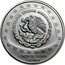 Mexico 5 Pesos Serpiente Con Craneo 1998 KM# 666 ESTADOS UNIDOS MEXICANOS 1 ONZA DE PLATA LEY 0.999 coin obverse
