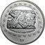 Mexico 5 Pesos Serpiente Con Craneo 1998 KM# 666 1998 MO SERPIENTE CON CRANEO $5 coin reverse
