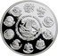 Mexico 5 Pesos Aztec Bird 1999 Mo Proof KM# 632 ESTADOS UNIDOS MEXICANOS coin obverse