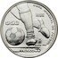 Mexico 50 Pesos FIFA World Cup. Dribbling 1985 KM# 498 COPA MUNDIAL DE FUTBOL 1986 $50 MO PLATA .720 MÉXICO86 coin reverse