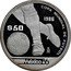 Mexico 50 Pesos FIFA World Cup. Dribbling 1986 Proof KM# 498a COPA MUNDIAL DE FUTBOL 1986 $50 MO MÉXICO 86 coin reverse
