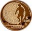 Mexico 500 Pesos FIFA World Cup 1986 Proof KM# 501.2 $500 1985 COPA MUNDIAL DE FUTBOL MÉXICO 86 MO ORO 900 coin reverse