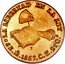 Mexico 8 Escudos Cap on Stick and Open Book 1867 Mo CH KM# 383.9 LA LIBERTAD 8E.MO.1824 M 21QS coin reverse