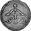 Mexico 8 Reales Insurgent Coin. Oaxaca 1812 KM# 233.1 .SUD. coin obverse