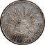 Mexico 8 Reales Radiant Cap 1823 KM# A376.2 LIBERTAD 8R MO. 1823 J.M. 10 DS 20CS coin reverse