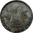 Mexico 8 Reales Radiant Cap 1824 Mo JM KM# A376.5 8R MO. 1824 J.M. 10 DS 20CS coin reverse