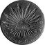 Mexico 8 Reales Radiant Cap 1886 Mo MH KM# 377.10 LIBERTAD 8 R MO 1824 M F 10 DS. 20 GS. coin reverse
