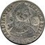 Mexico 8 Reales Countermarked Coinage ND HJ Host Date 1809 KM# C286 FERDIN VII DEI GRATIA 1812 coin obverse