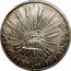 Mexico 8 Reales Radiant Cap 1832 Go MJ KM# 377.8 REPUBLICA MEXICANA. coin obverse