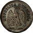 Mexico Centavo Eagle. Circulation Coin 1880 KM# 391.4 REPUBLICA MEXICANA coin obverse