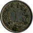 Mexico Centavo Crossed Bow and Quiver 1883 KM# 392 I coin reverse