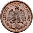 Mexico Centavo Eagle. Circulation Coin 1915 KM# 415 ESTADOS UNIDOS MEXICANOS coin obverse