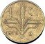 Mexico Centavo Circulation Coin 1973 KM# 418 1 C. 1973 MO coin reverse