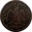Mexico Centavo Eagle. Circulation Coin 1874 KM# 391.3 REPUBLICA MEXICANA coin obverse