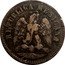 Mexico Centavo Eagle. Circulation Coin 1878 Pi KM# 391.8 REPUBLICA MEXICANA coin obverse