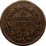 Mexico Centavo Eagle. Circulation Coin 1881 KM# 391.5 UN CENTAVO 1876 MO coin reverse