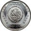 Mexico Nuevos Peso Chaac Mool 1994 KM# 572 ESTADOS UNIDOS MEXICANOS 1/4 ONZA DE PLATA LEY 0.999 coin obverse