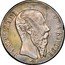 Mexico Peso Maximilian I 1866 KM# 388.2 MAXIMILIANO EMPERADOR coin obverse