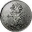 Mexico Peso Radiant Cap & Scales 1871 KM# 408.8 UN PESO ZS H 902.7 coin reverse