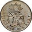 Mexico Peso Radiant Cap & Scales 1872 KM# 408.7 UN PESO PI 0. 902.7 coin reverse