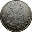 Mexico Peso Radiant Cap & Scales 1873 KM# 408.6 UN PESO OA E 902.7 coin reverse