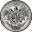 Mexico Peso Radiant Cap 1918 KM# 454 ESTADOS UNIDOS MEXICANOS coin obverse