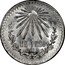 Mexico Peso Radiant Cap 1918 KM# 454 LIBERTAD M UN PESO 1919 coin reverse